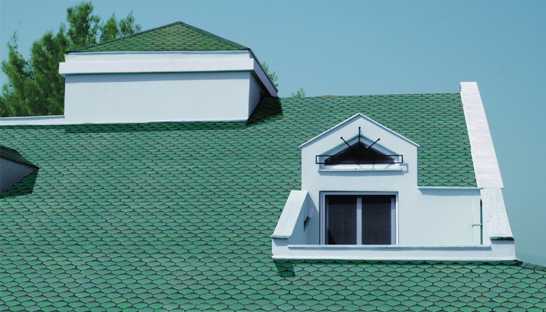 Çiğli profesyonel sandviç panel Çatı – Shingle cati örneği